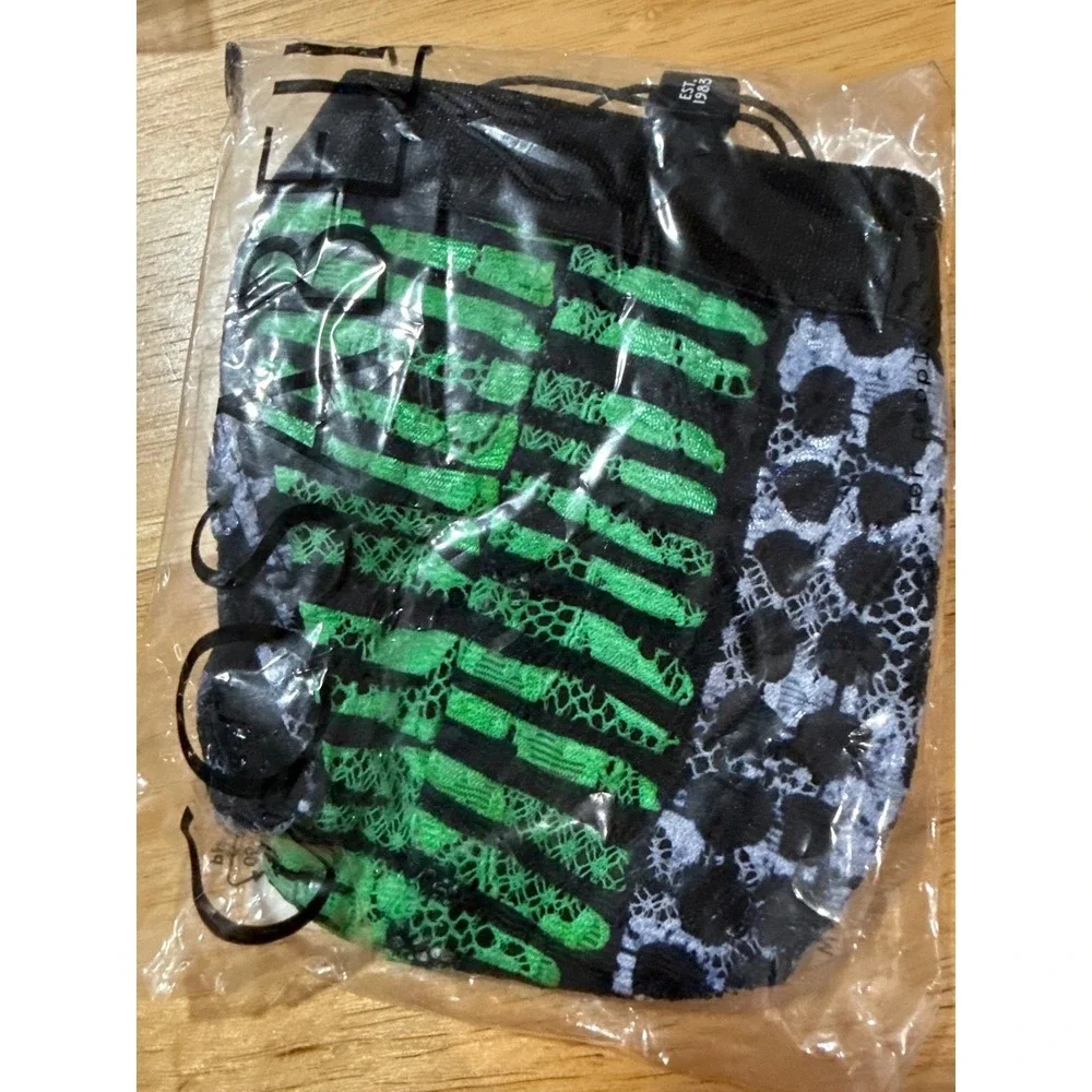 Cosabella Aggie Printed Lace Italian Thong Men's Luxury Underwear Size XL